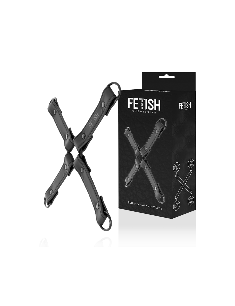 FETISH SUBMISSIVE - VEGAN LEATHER HANDCUFF UNION FETISH SUBMISSIVE - VEGAN LEATHER HANDCUFF UNION