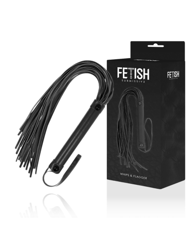FETISH SUBMISSIVE - VEGAN LEATHER WHIP