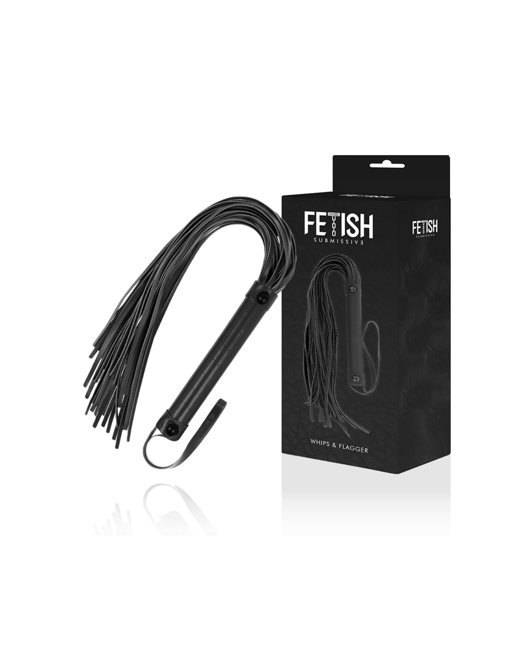 FETISH SUBMISSIVE - VEGAN LEATHER WHIP FETISH SUBMISSIVE - VEGAN LEATHER WHIP