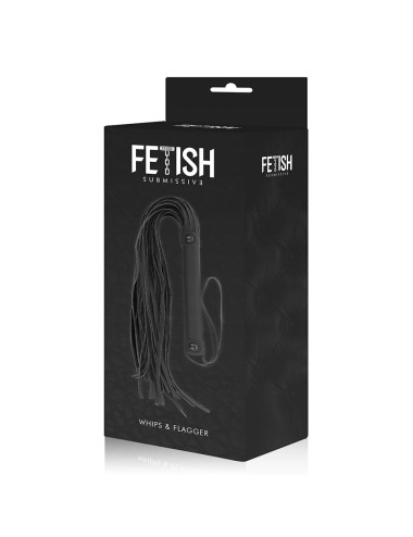 FETISH SUBMISSIVE - VEGAN LEATHER WHIP