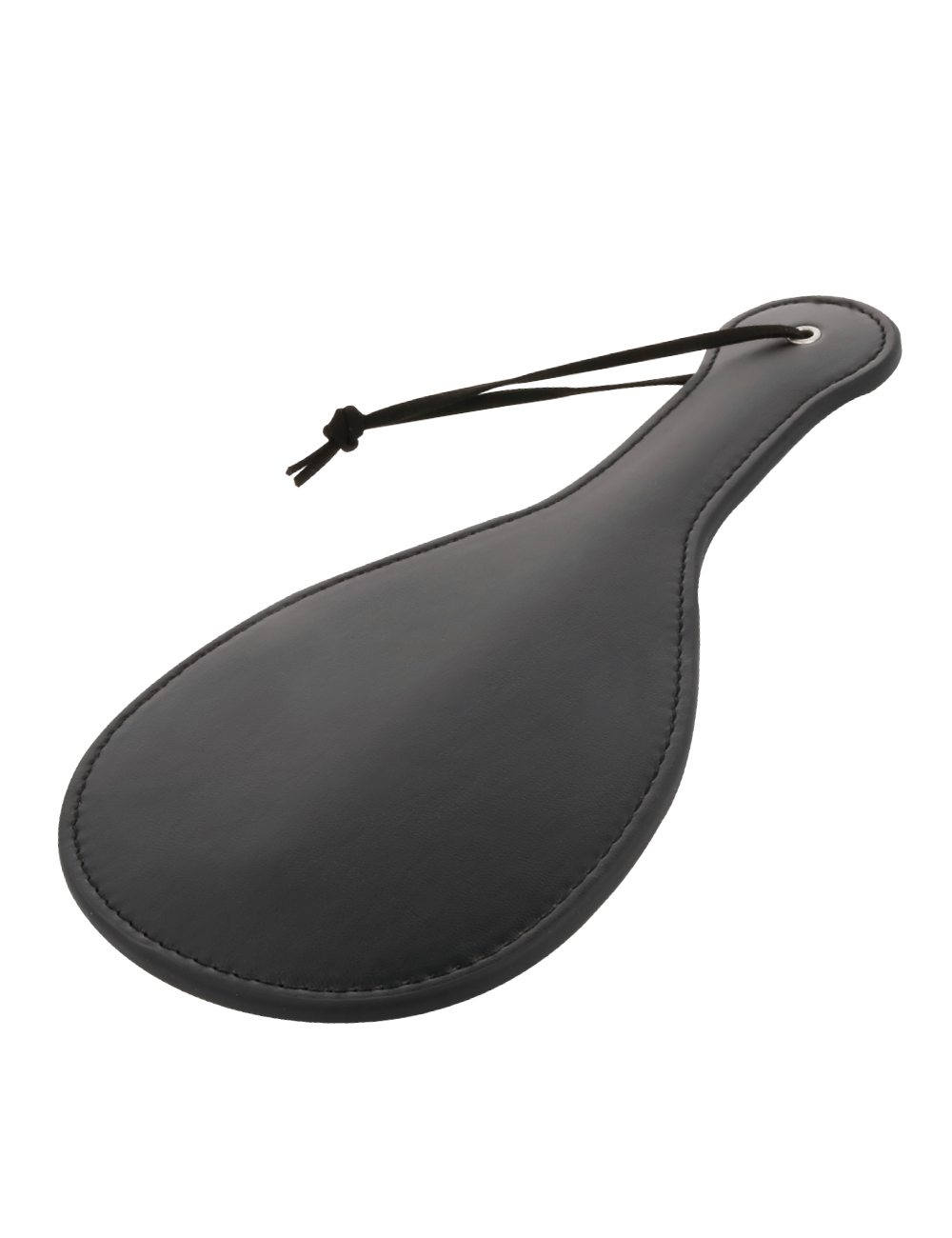 DARKNESS - ROUNDED BLACK FETISH PADDLE