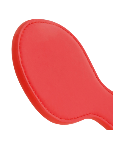 DARKNESS - RED ROUNDED FETISH PADDLE
