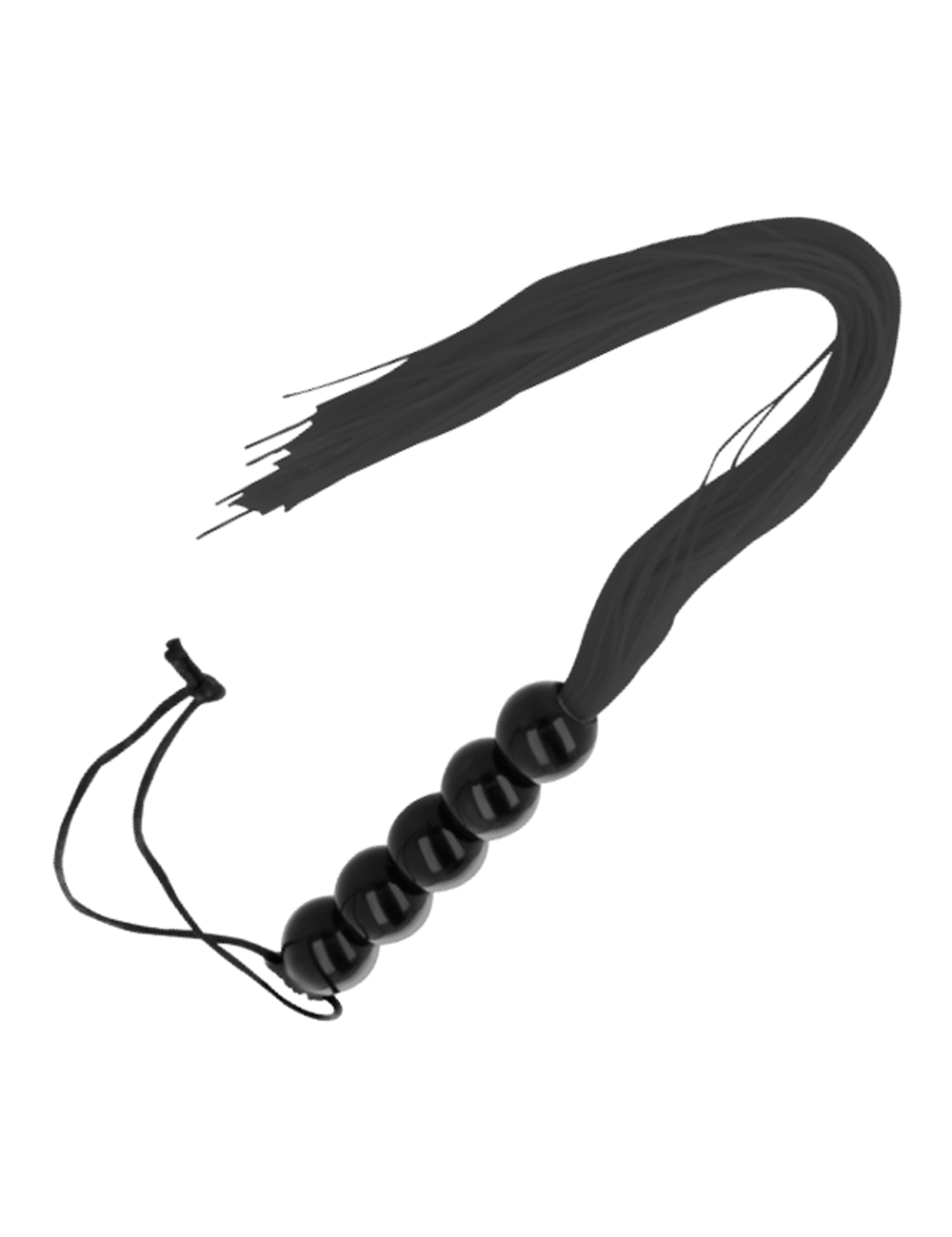 DARKNESS - THIN BLACK BONDAGE WHIP