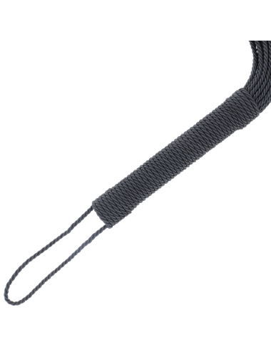 DARKNESS - BLACK BONDAGE WHIP 50CM