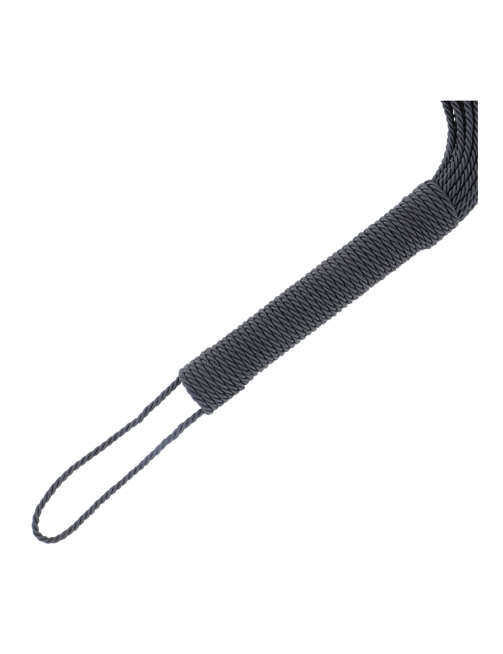 DARKNESS - BLACK BONDAGE WHIP 50CM