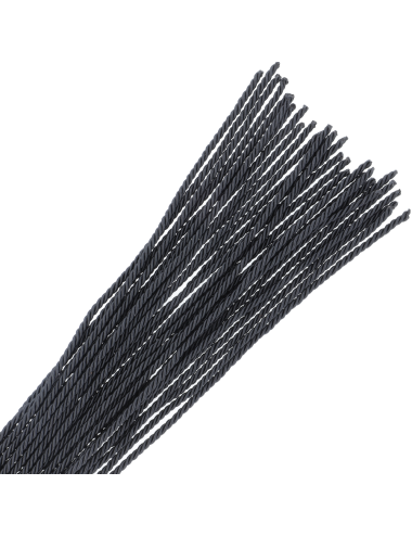 DARKNESS - BLACK BONDAGE WHIP 50CM