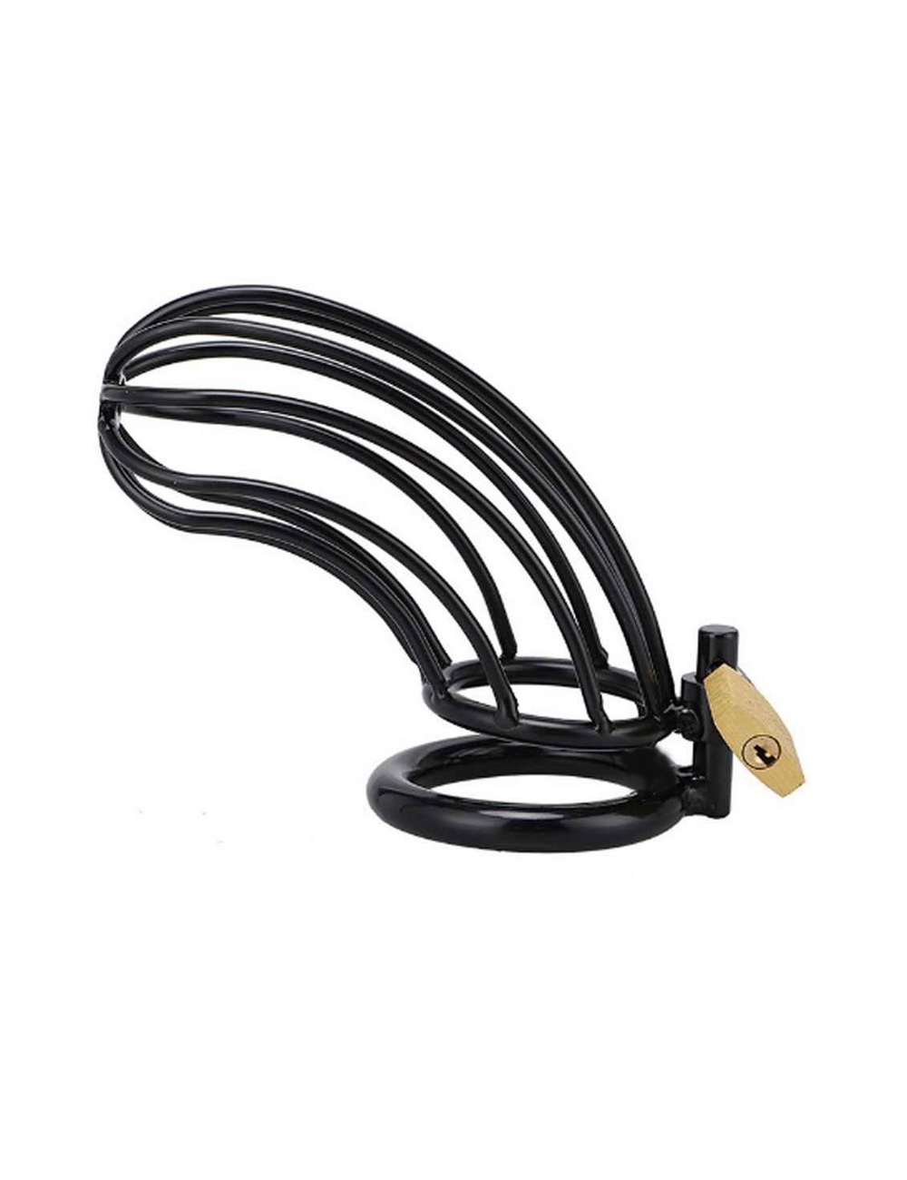 METAL HARD - BLACK BIRD CHASTITY RING CAGE METAL HARD - BLACK BIRD CHASTITY RING CAGE