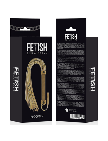 FETISH SUBMISSIVE ORIGEN - VEGAN LEATHER WHIP