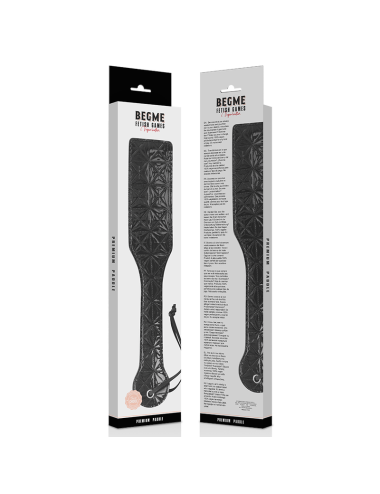 BEGME - BLACK EDITION VEGAN LEATHER PADDLE