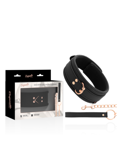 COQUETTE CHIC DESIRE - FANTASY VEGAN LEATHER COLLAR WITH NEOPRENE LINING