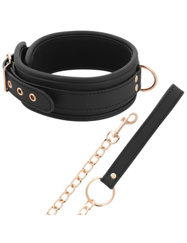 COQUETTE CHIC DESIRE - FANTASY VEGAN LEATHER COLLAR WITH NEOPRENE LINING
