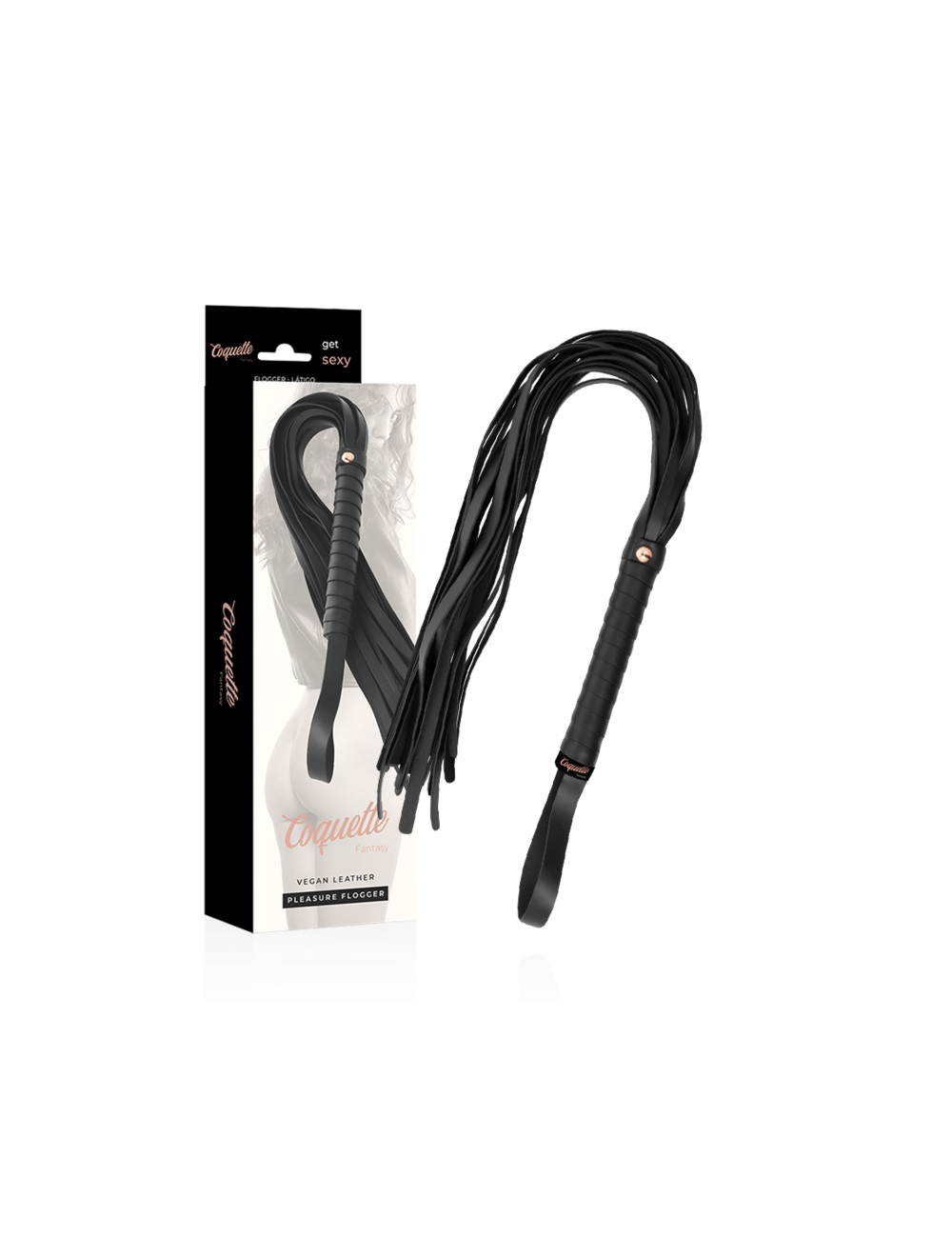 COQUETTE CHIC DESIRE - FANTASY VEGAN LEATHER FLOGGER
