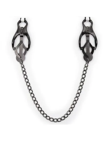 OHMAMA FETISH - JAPANESE NIPPLE Clamps WITH BLACK CHAIN