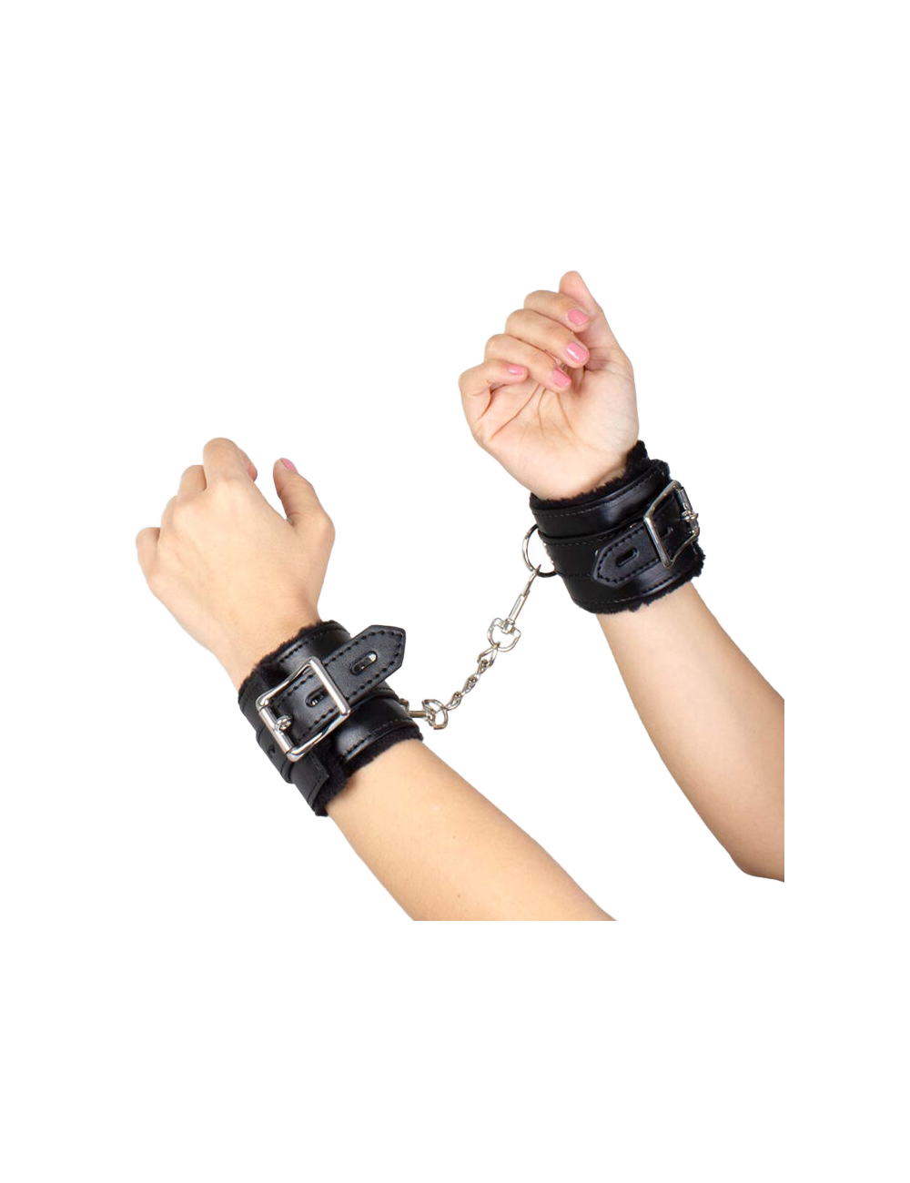 SECRETPLAY - BLACK BONDAGE HANDCUFFS BDSM COLLECTION