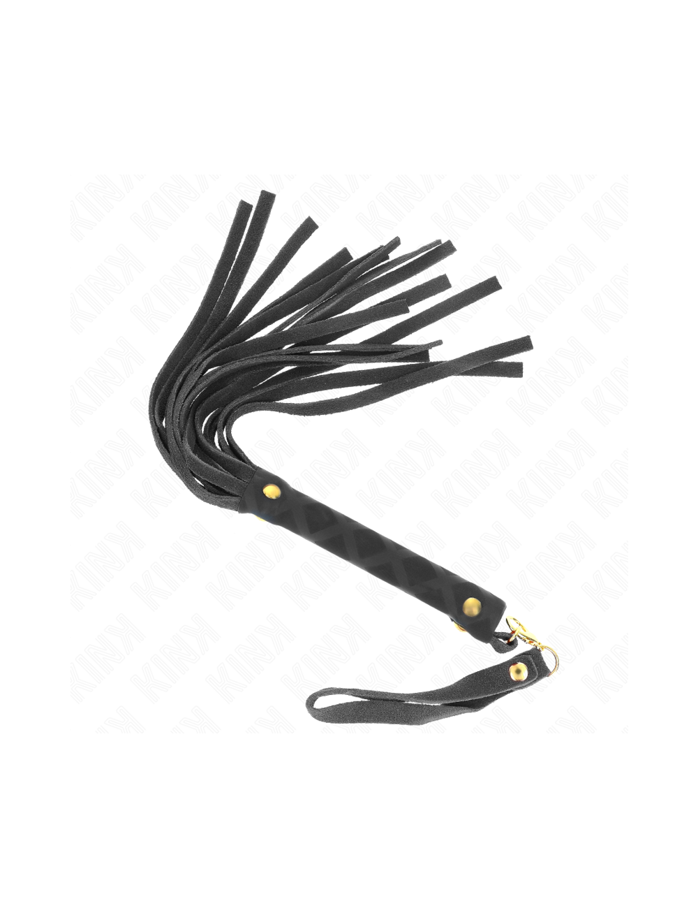 KINK - BLACK SUEDE MINI WHIP 30 CM KINK - BLACK SUEDE MINI WHIP 30 CM