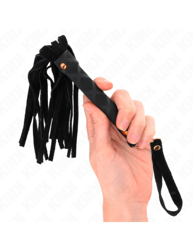 KINK - BLACK SUEDE MINI WHIP 30 CM