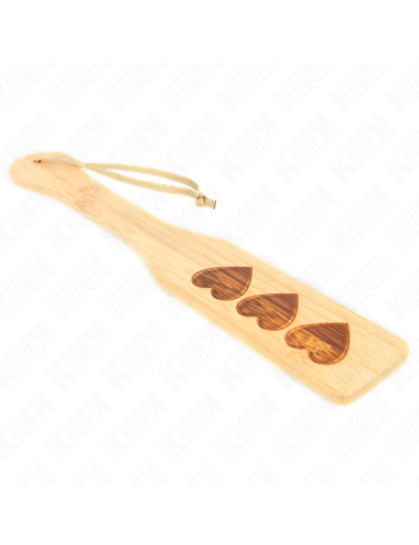 KINK - BAMBOO PALLET HEART DESIGN 32 X 5.5 CM