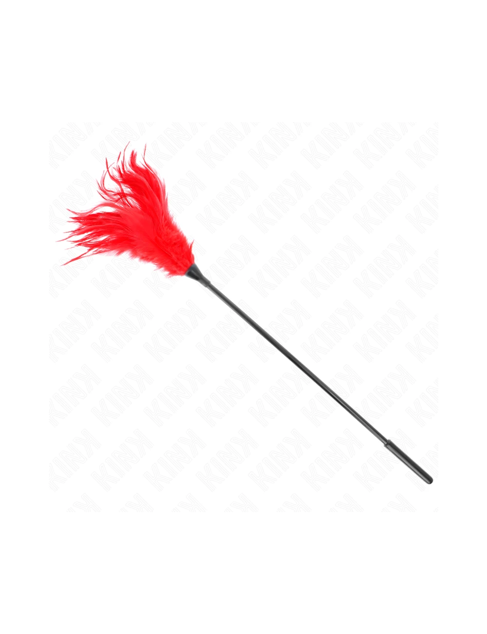KINK - MULTIPLE RED TICKLE FEATHERS 45 CM