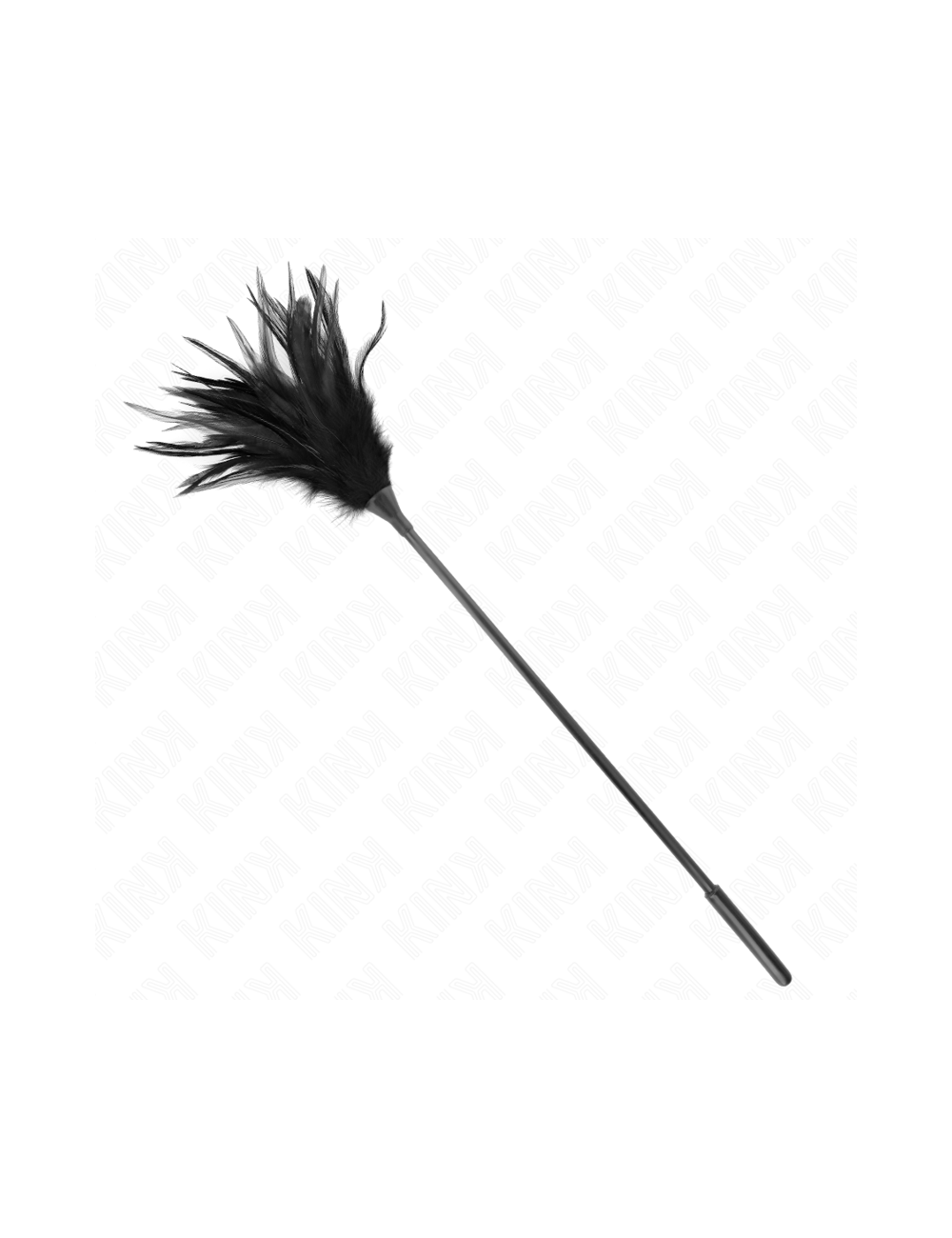 KINK - MULTIPLE BLACK TICKLE FEATHERS 45 CM