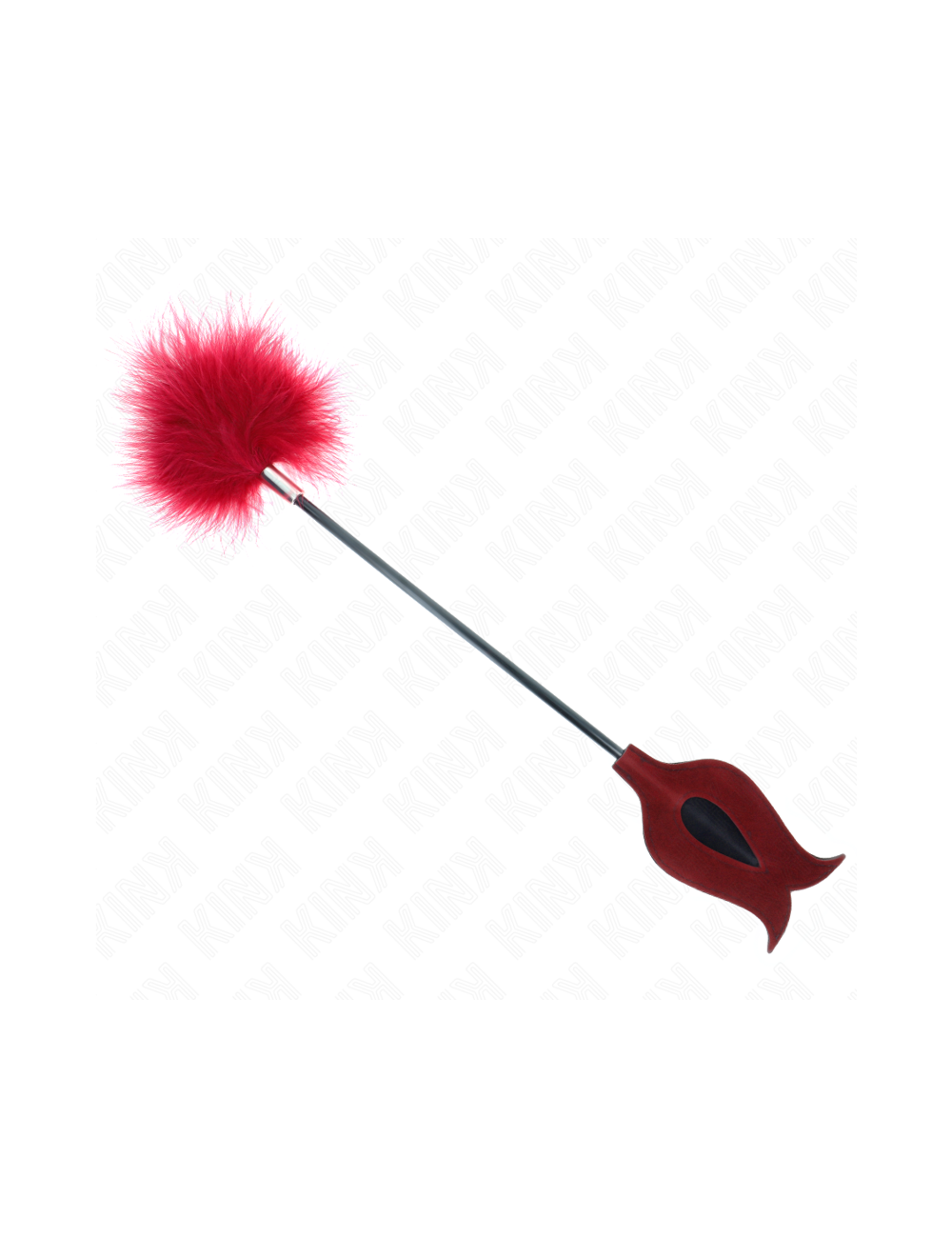 KINK - TICKLE FEATHERS WITH ROSE-SHAPED PADDLE 8 CM