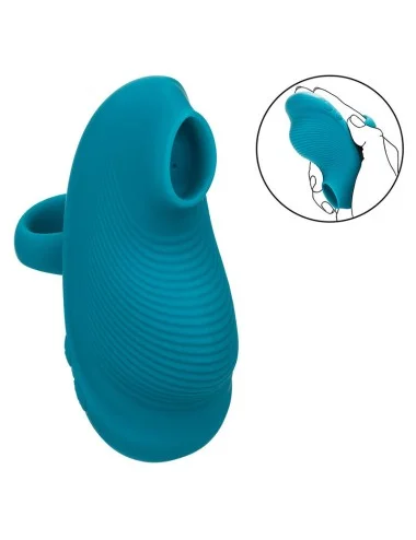 CALEXOTICS - ENVY HANDHELD ROLLING BALL MASSAGER 7 VIBRATIONS BLUE