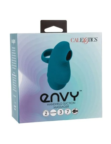 CALEXOTICS - ENVY HANDHELD ROLLING BALL MASSAGER 7 VIBRATIONS BLUE
