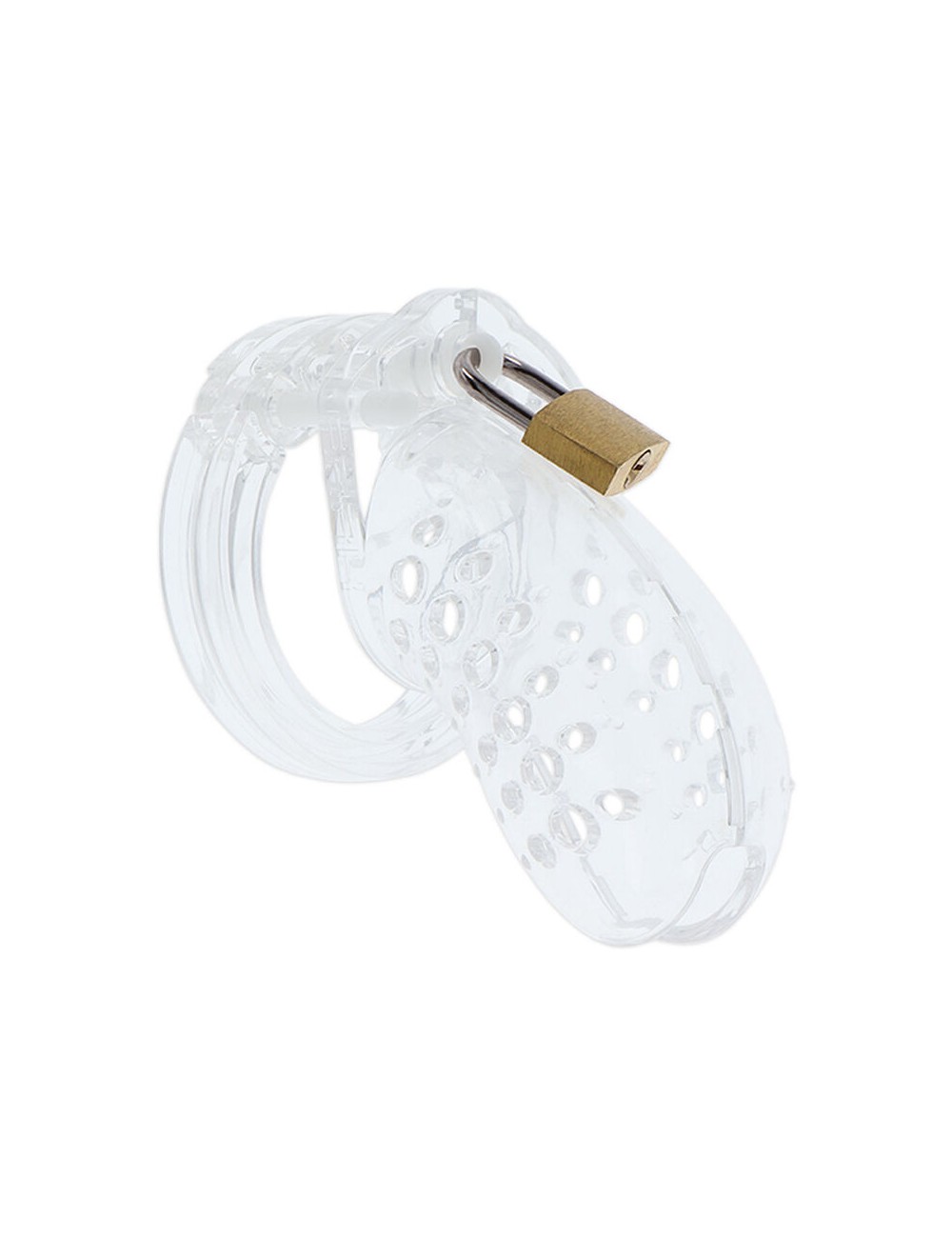 HIDDEN DESIRE - EXTREME CHASTITY COCK CAGE ACRYLIC ADJUSTABLE CLEAR HIDDEN DESIRE - EXTREME CHASTITY COCK CAGE ACRYLIC ADJUSTABLE CLEAR