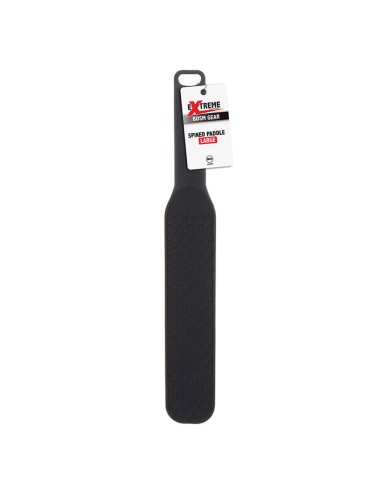 HIDDEN DESIRE - EXTREME SPIKED PADDLE LARGE BLACK