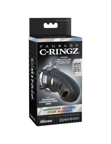 FANTASY C-RINGZ - EXTREME SILICONE COCK BLOCKER