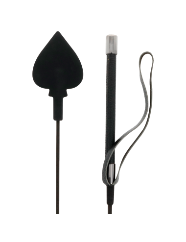 DARKNESS - BLACK SILICONE WHIP 60CM