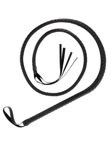 DARKNESS - BLACK BONDAGE WHIP 210CM