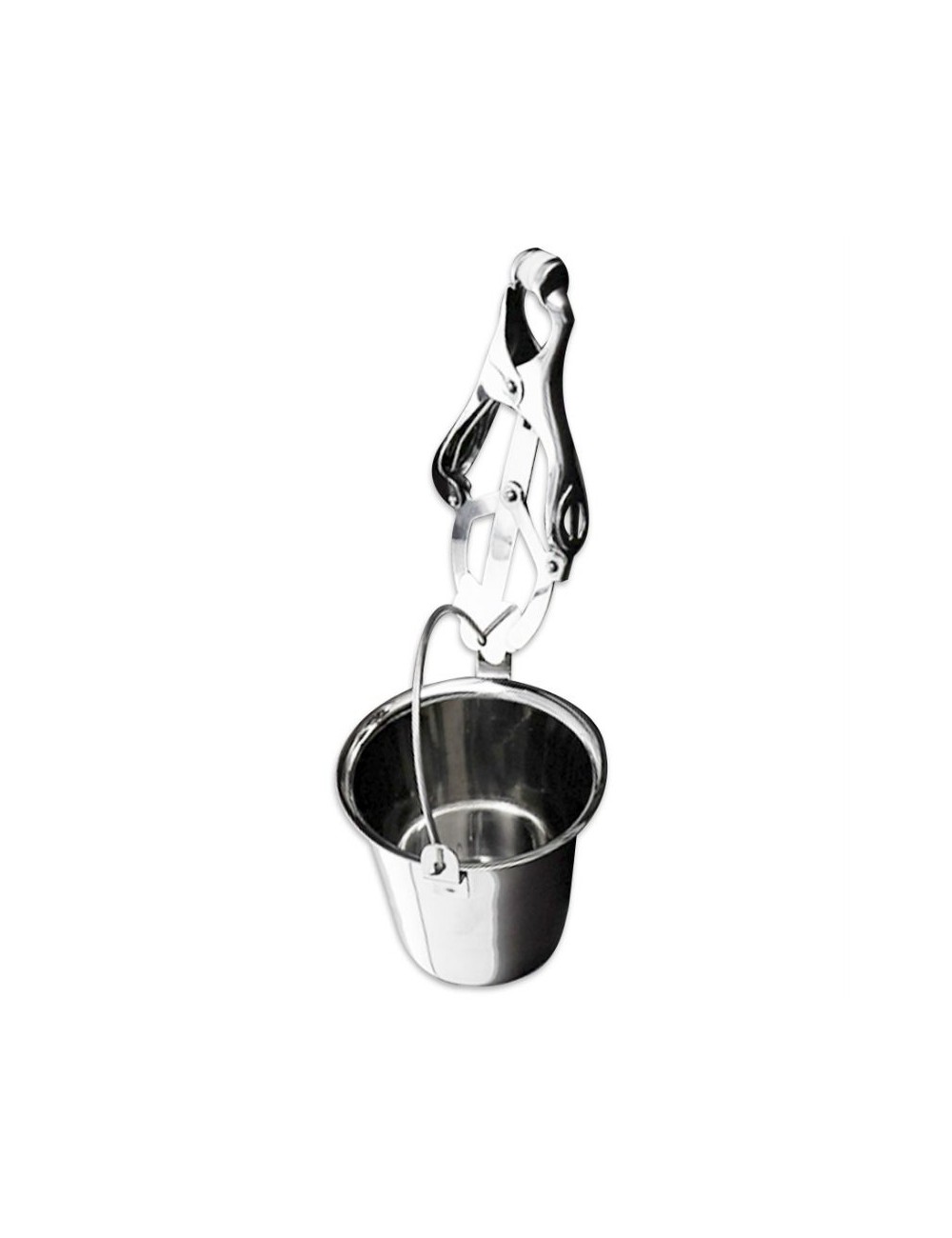 METAL HARD - NIPPLE CLAMP WITH TANK