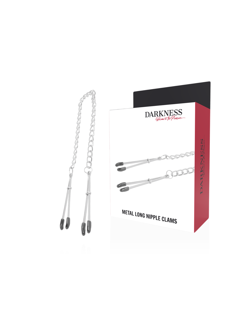 DARKNESS - ADJUSTABLE METAL NIPPLE Clamps DARKNESS - ADJUSTABLE METAL NIPPLE Clamps