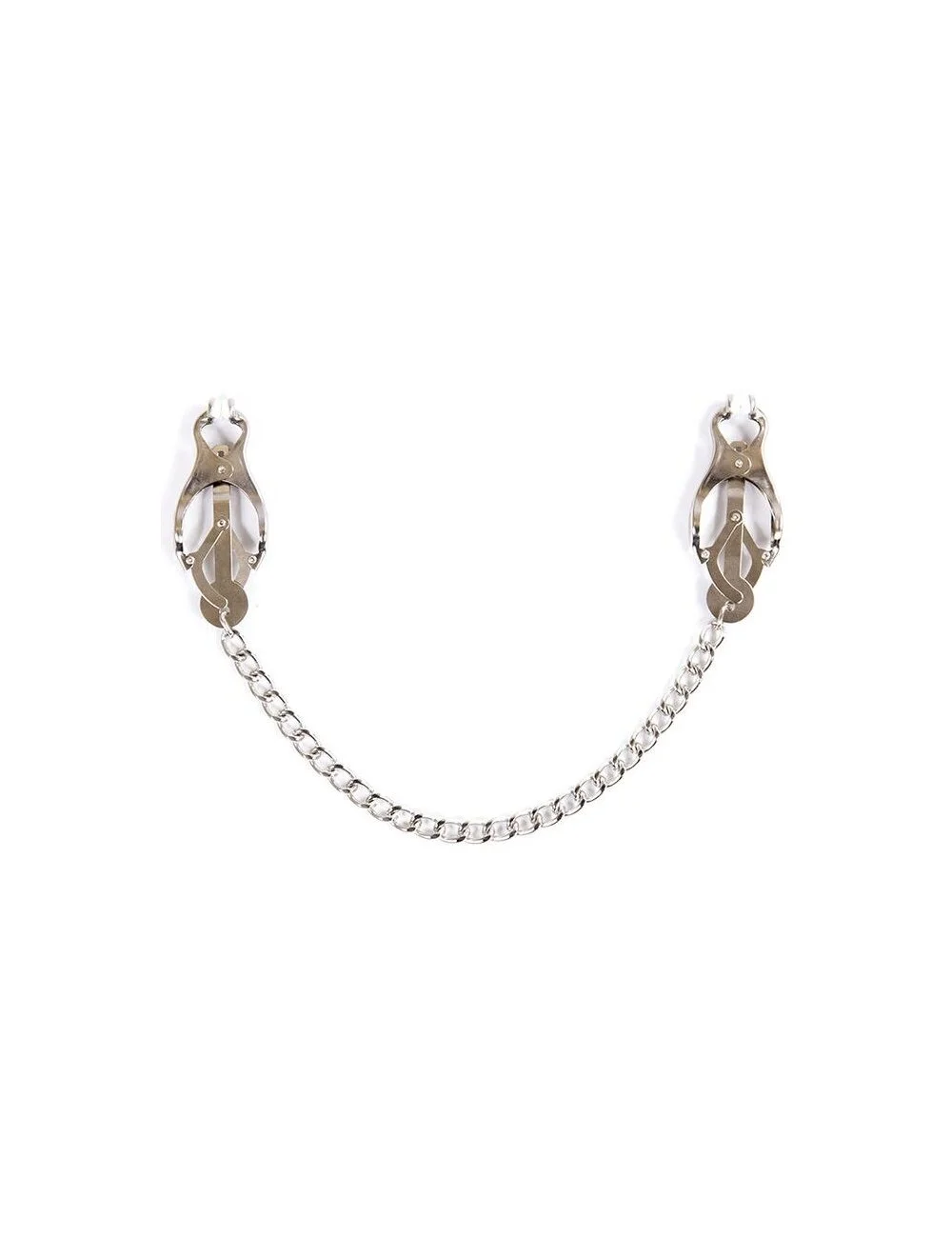 OHMAMA FETISH - METAL CLAMPS WITH CHAIN OHMAMA FETISH - METAL CLAMPS WITH CHAIN