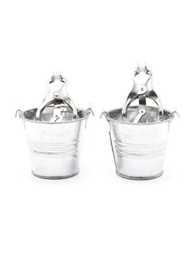OHMAMA FETISH NIPPLE CLAMPS WITH BUCKETS