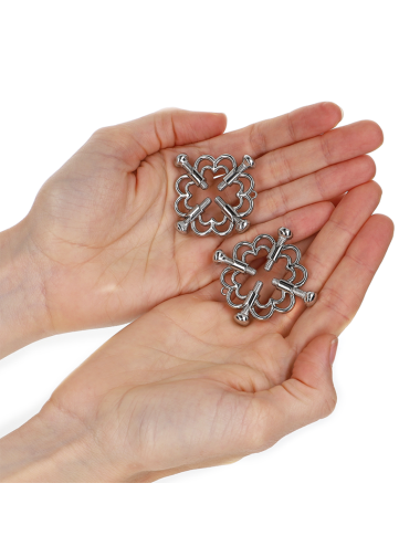 KINK - METAL FLOWER NIPPLE CLAMPS