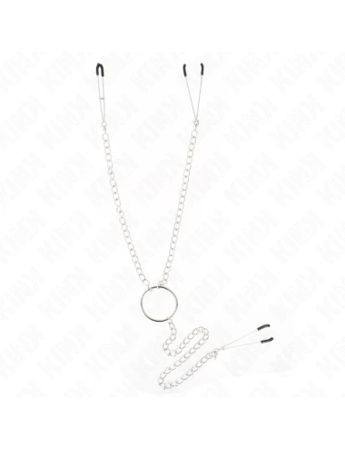 KINK - TRIPLE NIPPLE AND CLIT CLAMPS WITH CHAIN MODEL 1