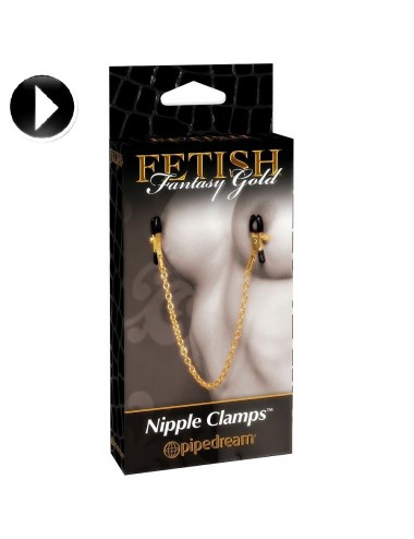 FETISH FANTASY GOLD - NIPPLE CLAMPS