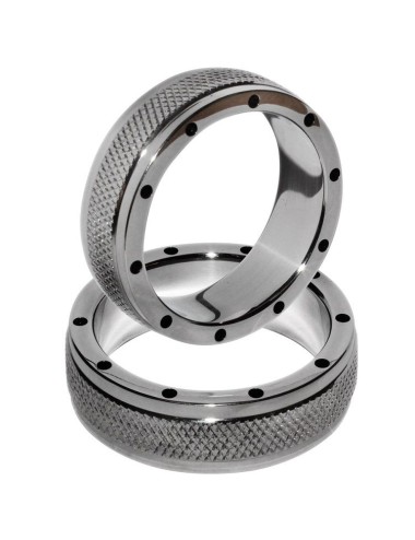 METAL HARD - METAL RING FOR PENIS AND TESTICLES 45MM