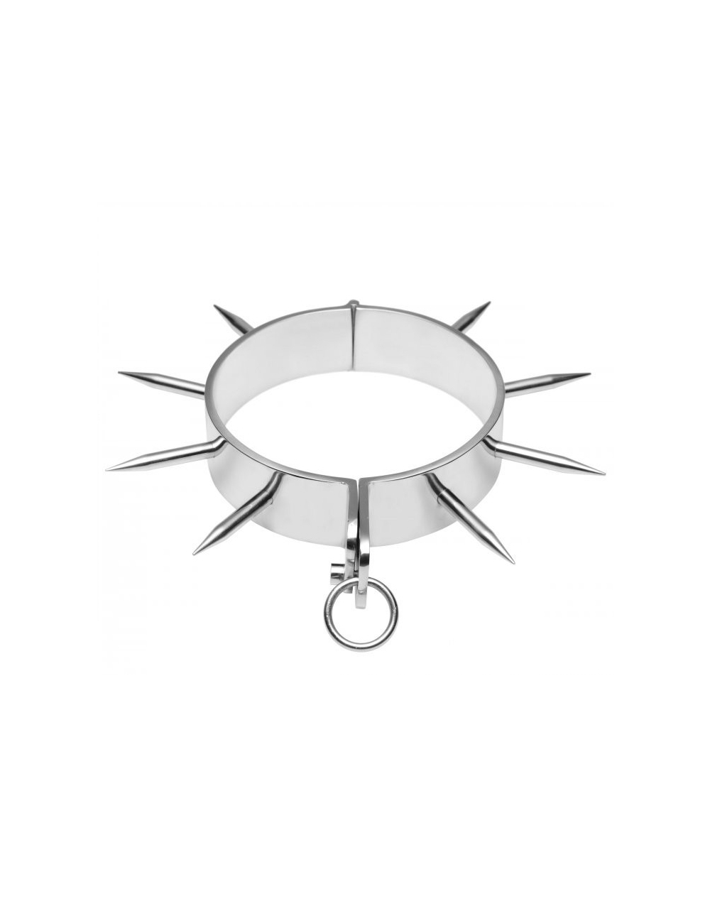 METAL HARD - BDSM SLAVE COLLAR WITH POINTS