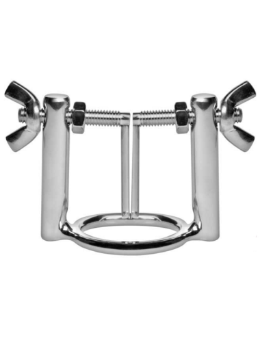METAL HARD - GLAND RING WITH URETHRAL DILATOR PRESS