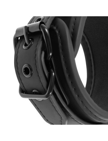 FETISH SUBMISSIVE - NOPRENE LINING HANDCUFFS WITH HANDLE