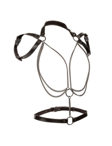 CALEXOTICS - EUPHORIA MULTICHAIN HALTER HARNESS PREMIUM PLUS SIZE