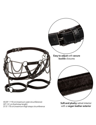 CALEXOTICS - EUPHORIA MULTICHAIN THIGH HARNESS PREMIUM