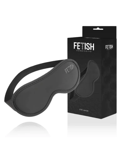 FETISH SUBMISSIVE - VEGAN LEATHER MASK II WITH NOPRENE LINING