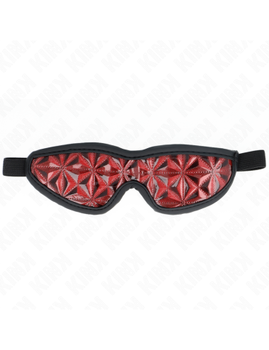 KINK - RED DIAMOND PATTERN HEADBAND 20.5 x 6 CM