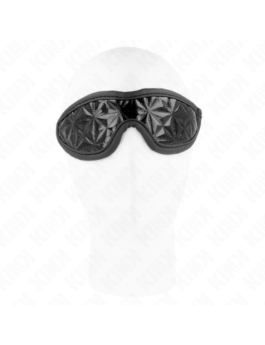 KINK - BLACK DIAMOND PATTERN HEADBAND 20.5 x 6 CM