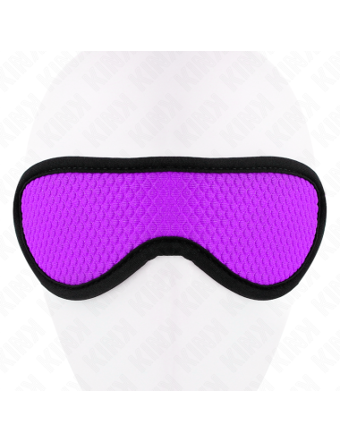 KINK - SCALE TEXTURE BANDAGE WITH PURPLE COVERED EDGE 20 x 7 CM