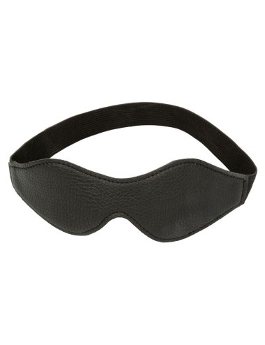 CALEXOTICS - NOCTURNAL EYE MASK PVC LEATHER BLACK