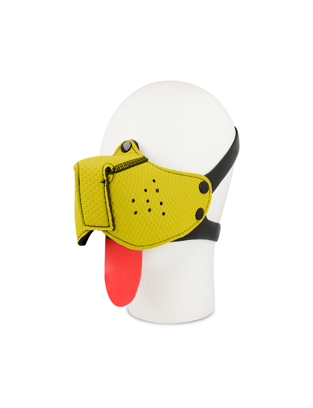 OHMAMA FETISH DOG MUZZLE - YELLOW